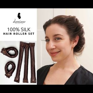 100% Silk Hair Roller Set NWOT